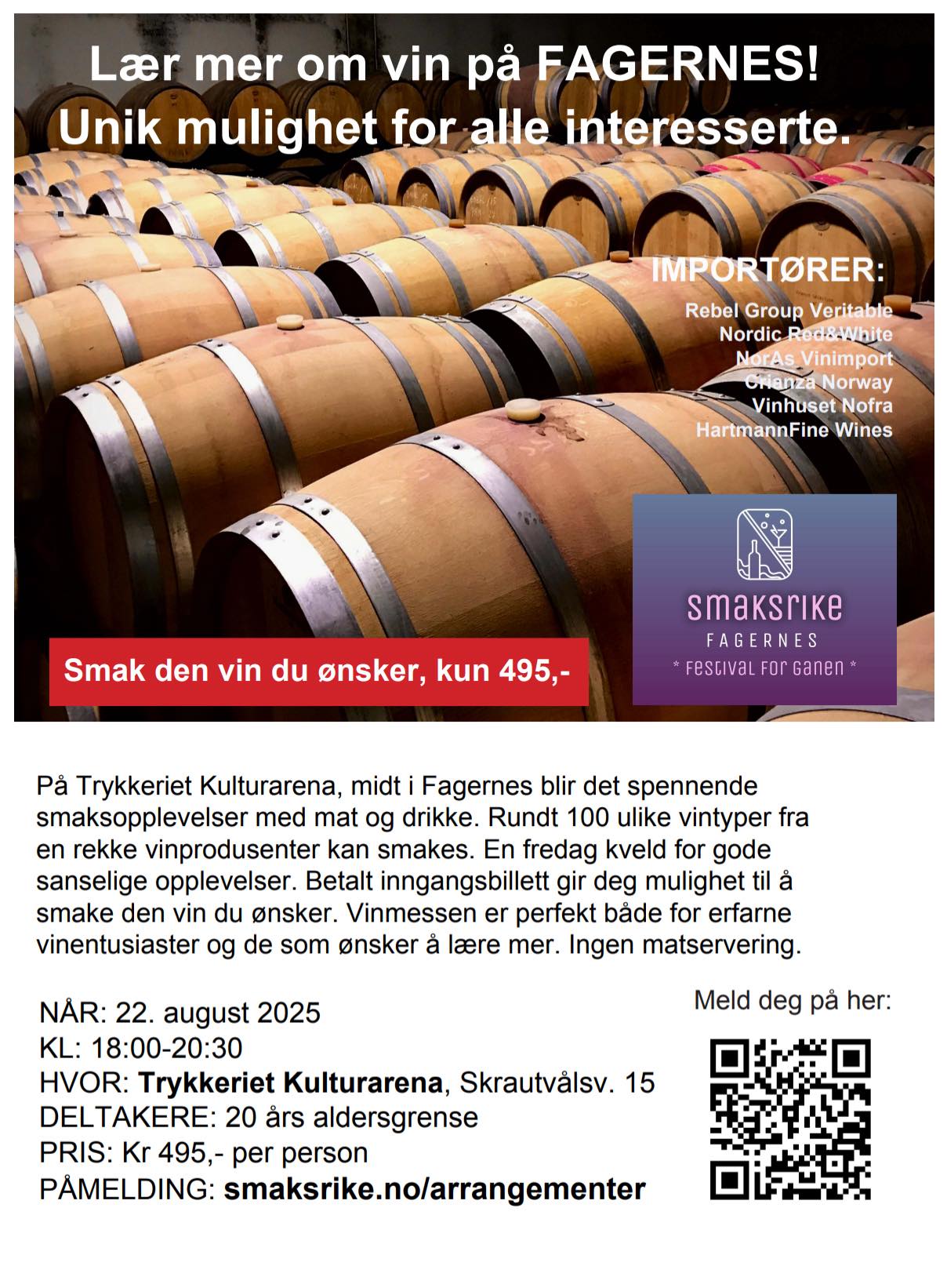Smaksrike på Fagernes