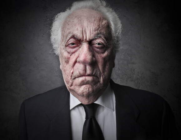 Shut up your face, take no bullshit!  Det er valgspråket til Bullshit Memos hardtslående kommentator Gandolf Surstein Kvislingkløfta. Foto: SYF.