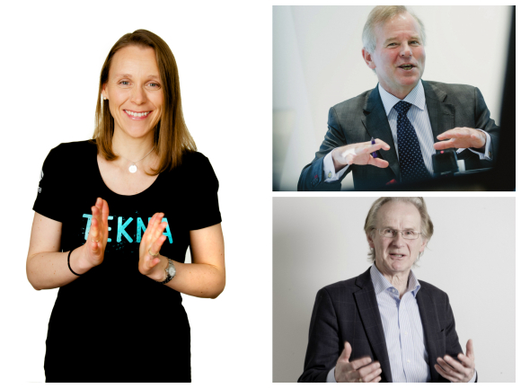 I denne kronikken skriver Lise Lyngsnes Randeberg, President i Tekna, Ole Petter Ottersen, UiO  og Øystein Lie, NMBU at medisin og human helse må inkluderes i den nasjonale bioøkonomistrategien.  Foto: Gorm K. Gaare og Tekna.