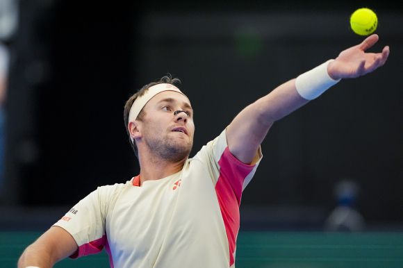 Casper Ruud vert å sjå i Stockholm Foto: Lise Åserud / NTB / NPK