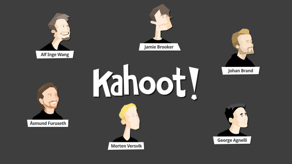 Det er ikke bare navnet som er kult - eller fjollete - slik ønsker gründerne å fremstå. Illustrasjon: Kahoot!